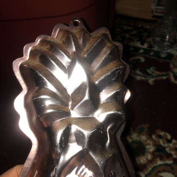 Shiny Copper Pineapple jello mold- wall hanging, collectors item vintage 1960s - Picture 2 of 10